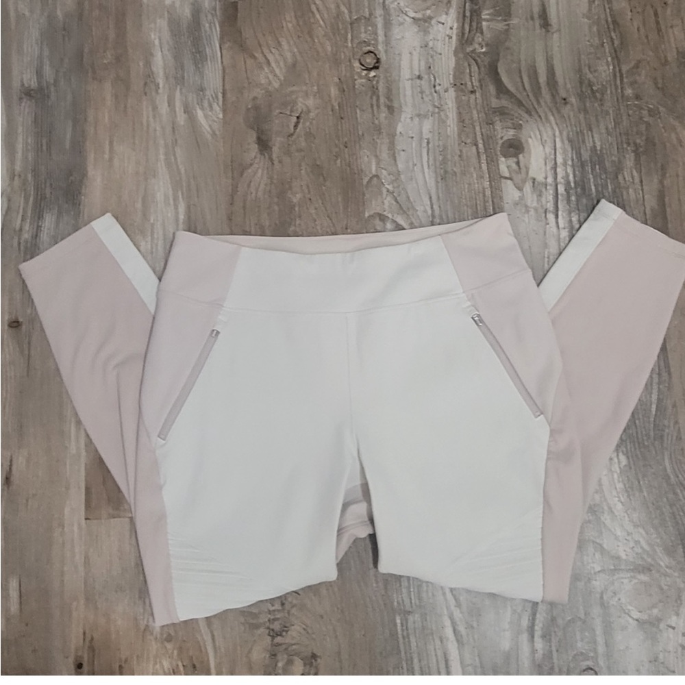 Athleta Go Far travel mixed media pants